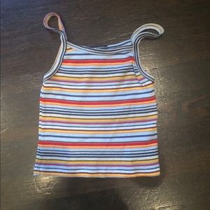 Striped Brandy Melville tank top😘❤️